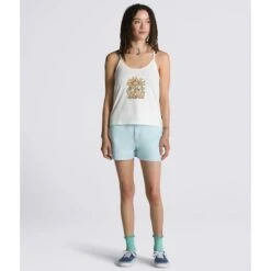 VANS Juniors' Floral Halter Tank Top -Heb Fashion Shop 2089360 101 alt3