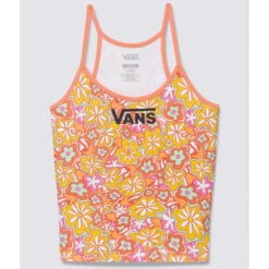 VANS Juniors' Resort Floral Halter Tank Top -Heb Fashion Shop 2089361 905 alt4