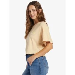 ROXY Juniors' Better Beach Short-Sleeve Tee -Heb Fashion Shop 2089409 103 alt2