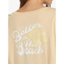 ROXY Juniors' Better Beach Short-Sleeve Tee -Heb Fashion Shop 2089409 103 alt4