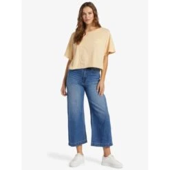 ROXY Juniors' Better Beach Short-Sleeve Tee -Heb Fashion Shop 2089409 103 alt5