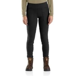 CARHARTT Women's 105283 Flame Resistant Force Fitted Midweight Utility Legging -Heb Fashion Shop 2089928 049 alt2