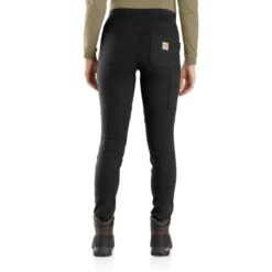 CARHARTT Women's 105283 Flame Resistant Force Fitted Midweight Utility Legging -Heb Fashion Shop 2089928 049 alt3