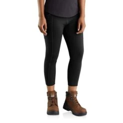 CARHARTT Women's 105321 Force Fitted Lightweight Ankle Length Legging -Heb Fashion Shop 2089931 001 alt2