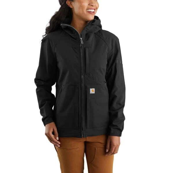 CARHARTT Women's 105343 Super Dux Relaxed Fit Lightweight Hooded Jacket 2 CARHARTT Women's 105343 Super Dux Relaxed Fit Lightweight Hooded Jacket - Image 2