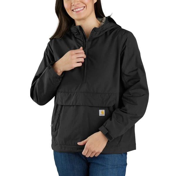 CARHARTT Women's 105861 Rain Defender Loose Fit Lightweight Packable Anorak 2 CARHARTT Women's 105861 Rain Defender Loose Fit Lightweight Packable Anorak - Image 2