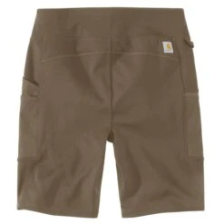 CARHARTT Women's 105878 Force Fitted Lightweight Utility Short -Heb Fashion Shop 2089987 210 alt1