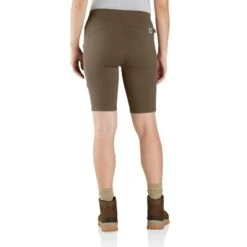 CARHARTT Women's 105878 Force Fitted Lightweight Utility Short -Heb Fashion Shop 2089987 210 alt3